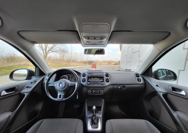 Volkswagen Tiguan cena 43800 przebieg: 289000, rok produkcji 2011 z Orzysz małe 191